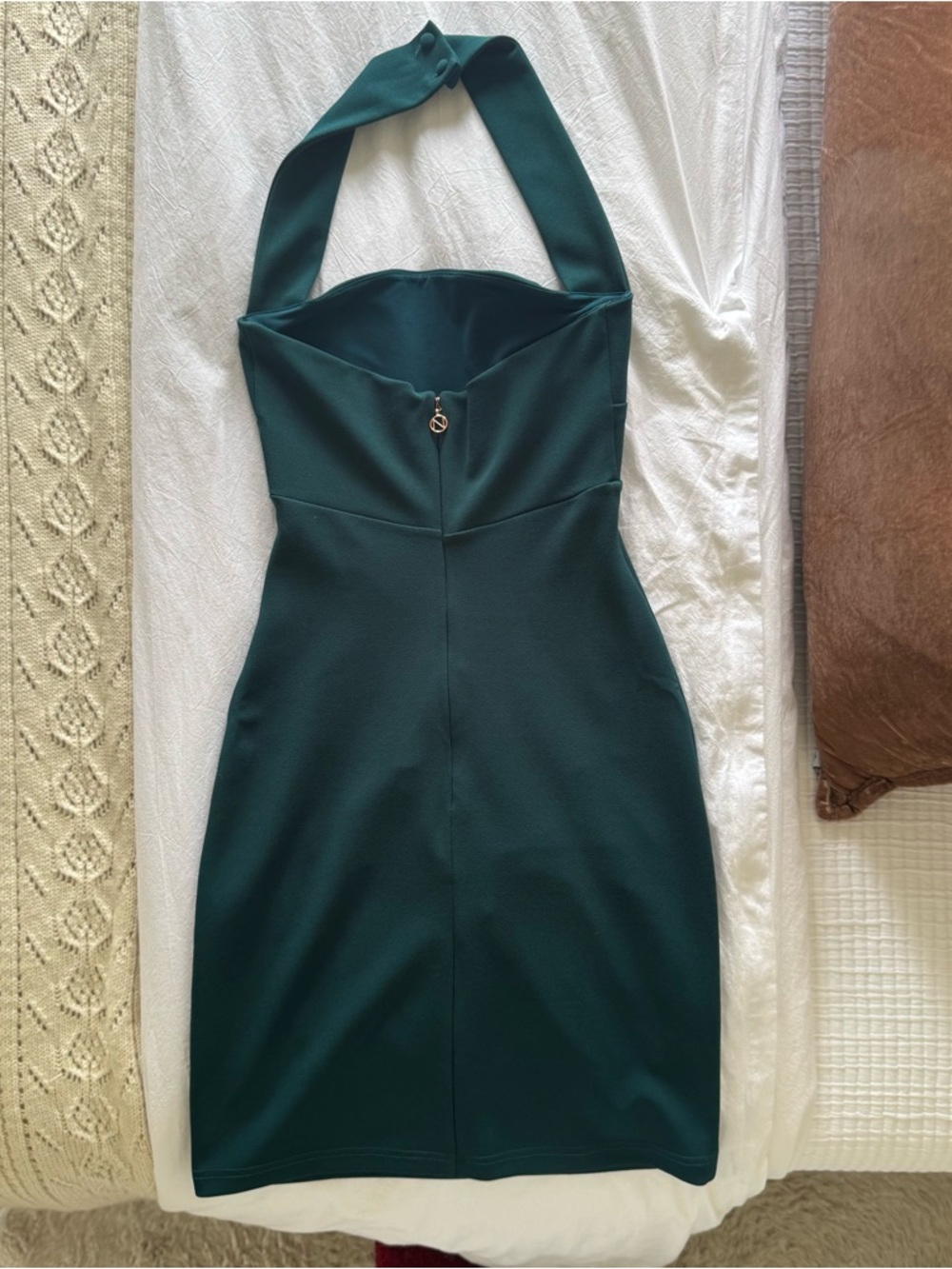 Nookie Mini Boulevard Halter Dress Size Small - Picture 3 of 6